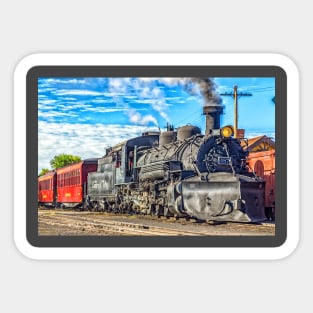 Cumbres and Toltec Narrow Gauge Railroad Chama New Mexico Yard Sticker